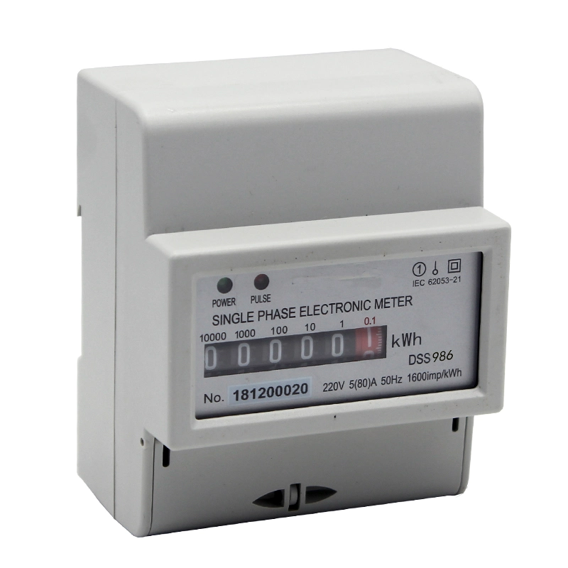 Single Phase Two Wire Analog Watt-Hour Meter Kwh Meter Energy Meter